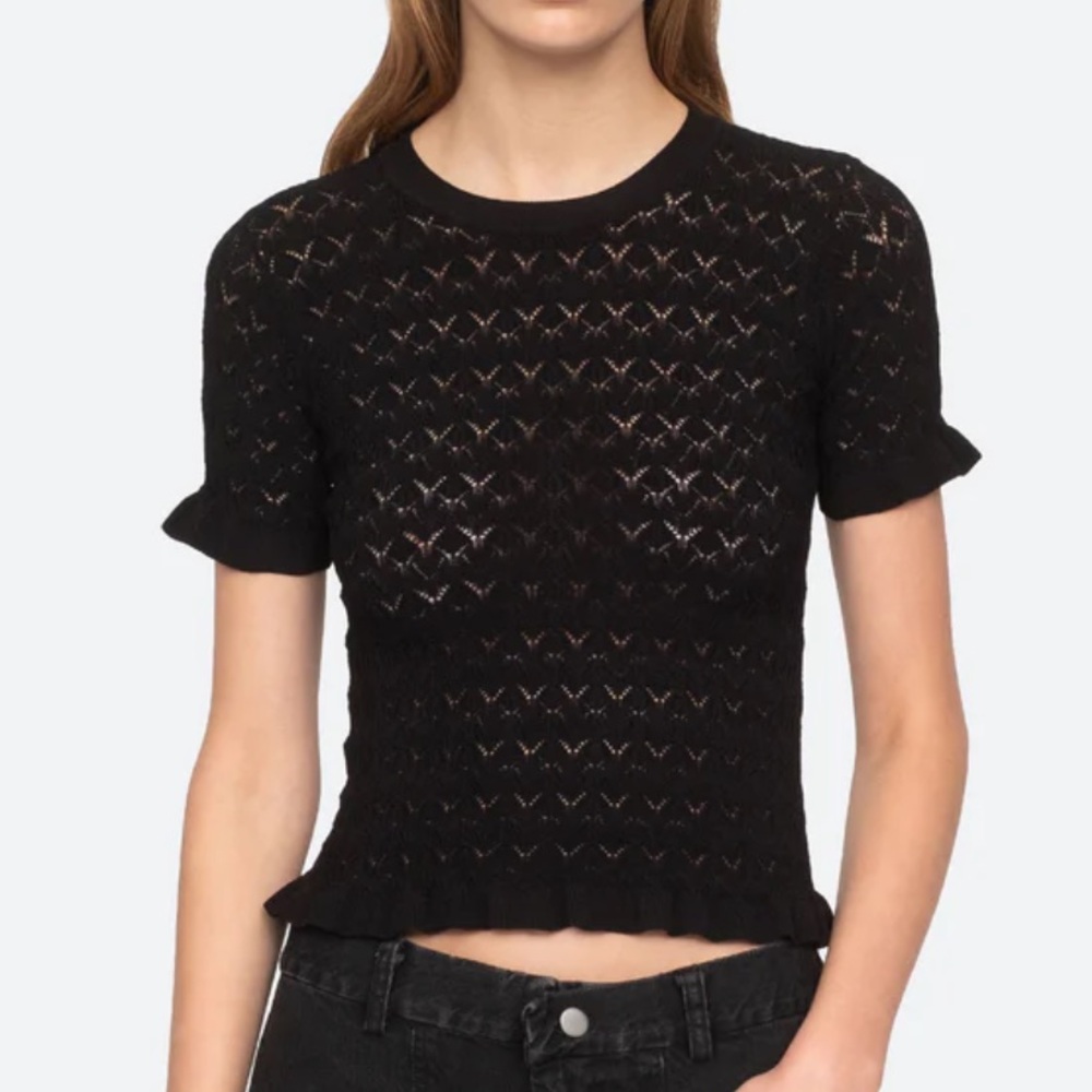 SEA nyc | Rue S/S Sweater | size M | NEW (no tags)